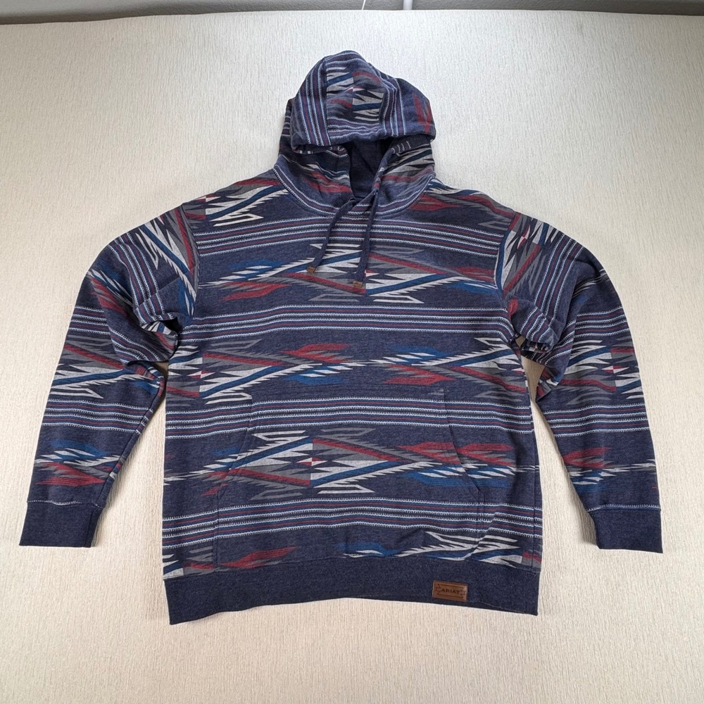 Ariat Chimayo Collection Hoodie Mens M Southwestern Aztec Print